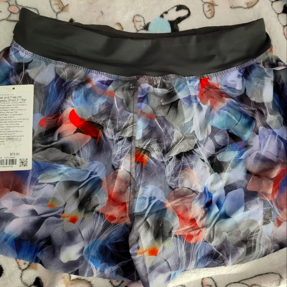Lululemon fast and free shorts